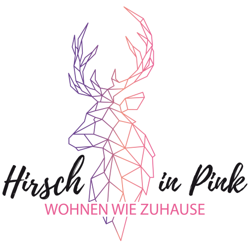 Logo Hirsch in Pink