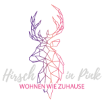 Logo Hirsch in Pink